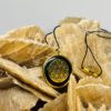 Black & Gold Shungite Pendant by SOLORO