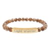 11174412842730406666_2048.jpeg Semi Precious Stone Bracelet (With Personalised Engraving)