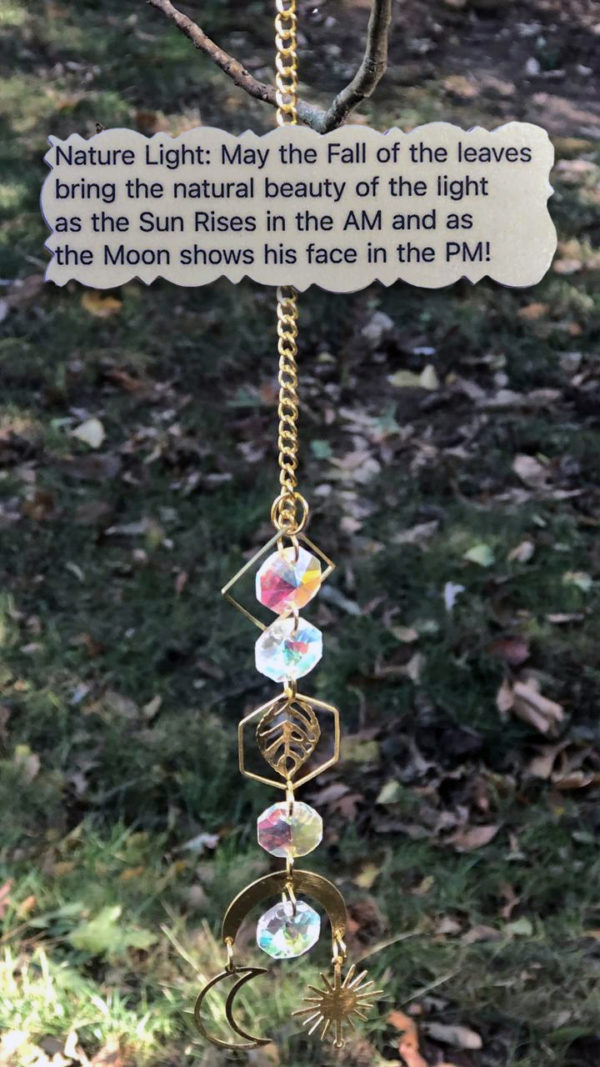 9 TJ Nature Light Crystal Suncatchers